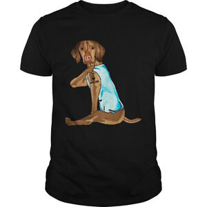 Vizsla Tattoos I Love Mom Shirt